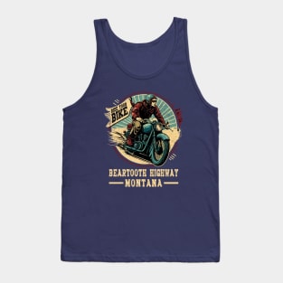 Beartooth Highway Montana - Ride your bike Tank Top